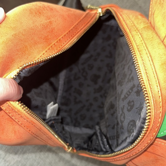 Pumpkin Mickey Mouse Disney Parks Loungefly Backpack - Picture 4 of 5